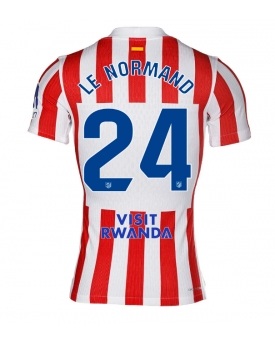 Billige Fotballdrakt Atletico Madrid Robin Le Normand #24 Replika Hjemmedrakt 2025-26 Kortermet Billige Fotballdrakt Atletico Madrid Robin Le Normand #24 Replika Hjemmedrakt 2025-26 Kortermet